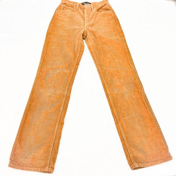 Denim Forum The Joni High Rise Loose Corduroy Style Pants Size 24 x 30L - Picture 2 of 10
